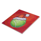 Tennis Ball Weihnachten Fliese (Seite)