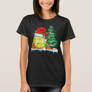 Tennis Ball Weihnachten - Tennisball mit Weihnacht T-Shirt