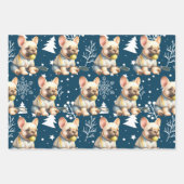 Tennis Ball Weihnachten Thema mit dem Weihnachtsma Geschenkpapier Set (Vorderseite 2)