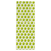 Tennis Ball Weinbeutel Geschenktüte Für Weinflaschen (Vorderseite)
