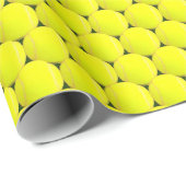 Tennis Ball Wrapping Paper Geschenkpapier (Rolleneckpunkt)