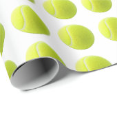 Tennis Ball Wrapping Paper Geschenkpapier (Rolleneckpunkt)