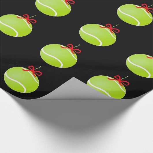 Tennis Ball Zierpapier Geschenkpapier (Ecke)