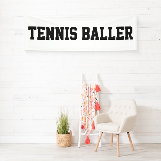 Tennis Baller Banner (Insitu)