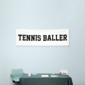 Tennis Baller Banner (Messeveranstaltung)