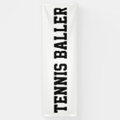 Tennis Baller Banner (Vertikal)