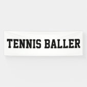 Tennis Baller Banner (Horizontal)
