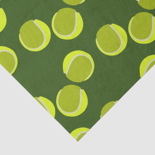 TENNIS BALLS 3 AMIGOS SEIDENPAPIER (Detail)