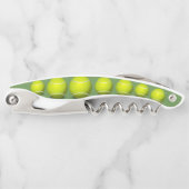 Tennis Balls Design Corkschraube Kellnermesser (Vorderseite)