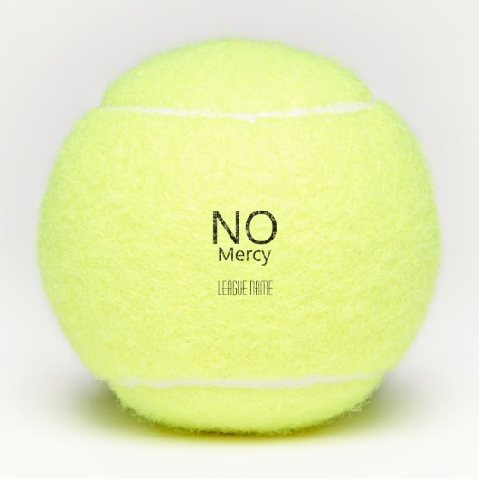 Tennis Balls: keine Gnadenliga Tennisbälle (Vorderseite)