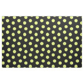 Tennis Balls Pattern auf schwarz Stoff (Fat Quarter (45,7 x 55,9 cm))