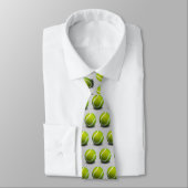 Tennis Balls Pattern | Monogram Sport Krawatte (Gebunden)
