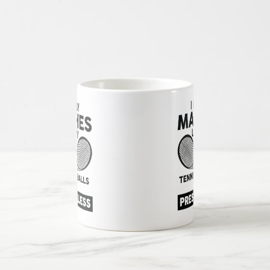 Tennis Balls pressureless Kaffeetasse (Mittel)