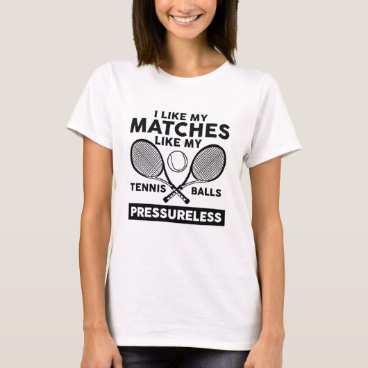 Tennis Balls pressureless T-Shirt (Vorderseite)