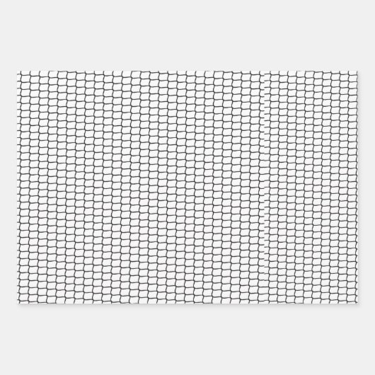 Tennis Balls Racquet Gelbe Schwarze Liebe Geschenkpapier Set (Vorderseite 3)