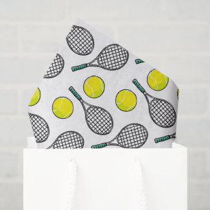 Tennis Balls Racquetball Gelbe Schwarze Sportarten Seidenpapier