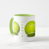 Tennis Balls Tasse (Vorderseite Links)