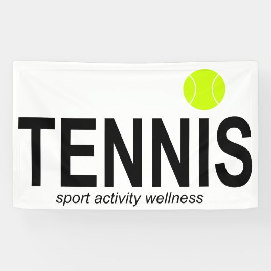 Tennis Banner (Horizontal)