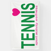Tennis Banner (Vertikal)