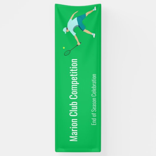 Tennis Banner (Vertikal)