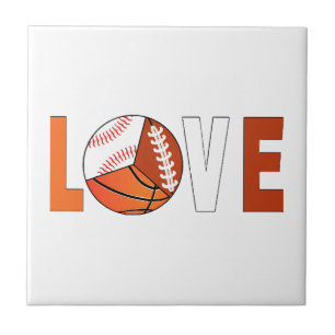 Tennis Basketball Baseball Football Lover Fliese