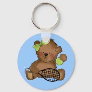 Tennis Bear Schlüsselkette Schlüsselanhänger