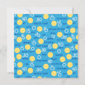 Tennis Bedingungen (Vorderseite)