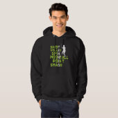 Tennis-Bedingungen für Tennisspieler Hoodie (Vorne ganz)