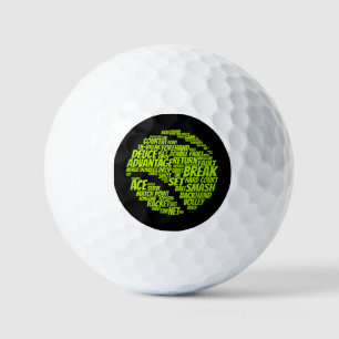 Tennis-Bedingungen Tennisspieler Tennisball spiele Golfball