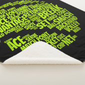 Tennis-Bedingungen Tennisspieler Tennisball spiele Sherpadecke (3/4)