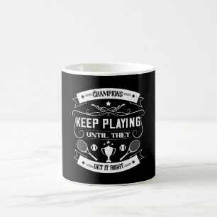Tennis - Behaltend Champions Kaffeetasse