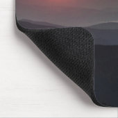 Tennis-Berg, Friedhof-Feld, Sonnenaufgang Mousepad (Ecke)