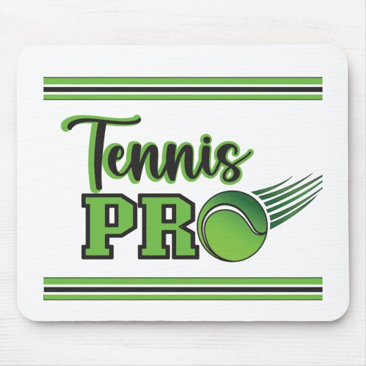 Tennis Beruflich Mousepad (Vorne)