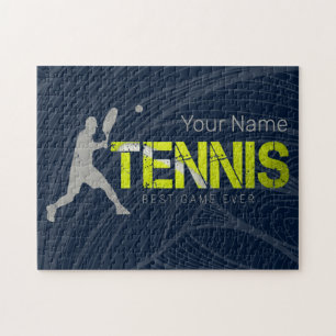 Tennis Bestes Spiel Aller Zeiten Vintage Sport Coa Puzzle