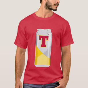 Tennis Bier kann Kunst T-Shirt