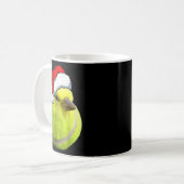 Tennis Bird Ball Meme Christmas Pajamas Funny Meme Kaffeetasse (Vorderseite Links)