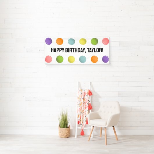 Tennis Birthday Banner (Insitu)