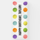 Tennis Birthday Banner (Vertikal)