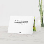 Tennis Birthday Card, individuell anpassbar Karte (Rückseite)