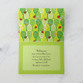 Tennis Birthday Card, individuell anpassbar Karte (Innenseite)