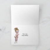 Tennis Birthday Card - Tennis Karte (Innenseite)