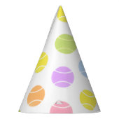 Tennis Birthday Party Hat Partyhütchen (Links)