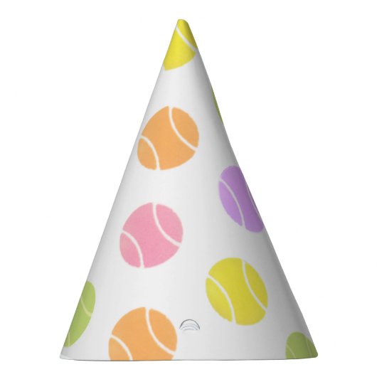 Tennis Birthday Party Hat Partyhütchen (Rechts)