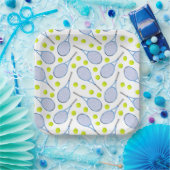 Tennis Birthday Party Pappteller (Party)