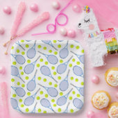 Tennis Birthday Party Pappteller (Party)