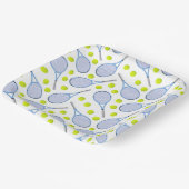 Tennis Birthday Party Pappteller (Gewinkelt)