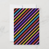 Tennis Birthday Party, Tennis Girl Player Dankeskarte (Rückseite)