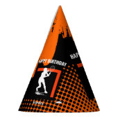 Tennis Birthday, Tennis Girl Player Partyhütchen (Links)