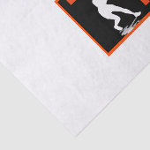 Tennis Birthday, Tennis Girl Player Seidenpapier (Ausschnitt)