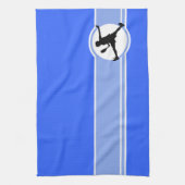 Tennis; blau handtuch (Vertikal)